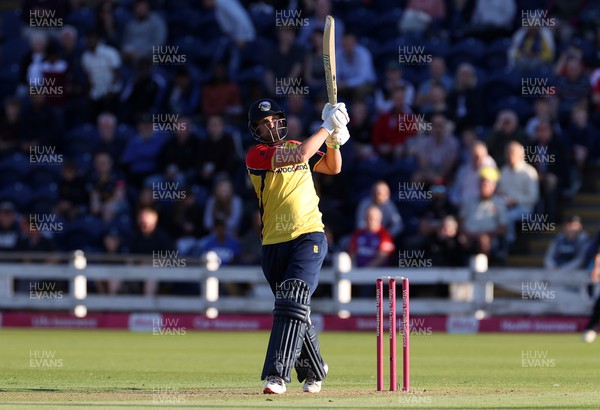 020622 - Glamorgan Cricket v Essex Eagles - Vitality T20 Blast - Matthew Critchley of Essex batting
