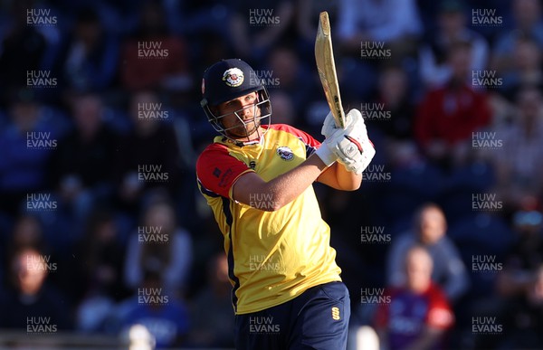 020622 - Glamorgan Cricket v Essex Eagles - Vitality T20 Blast - Matthew Critchley of Essex batting