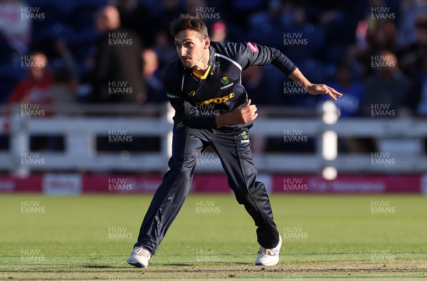 020622 - Glamorgan Cricket v Essex Eagles - Vitality T20 Blast - Andrew Salter of Glamorgan bowling
