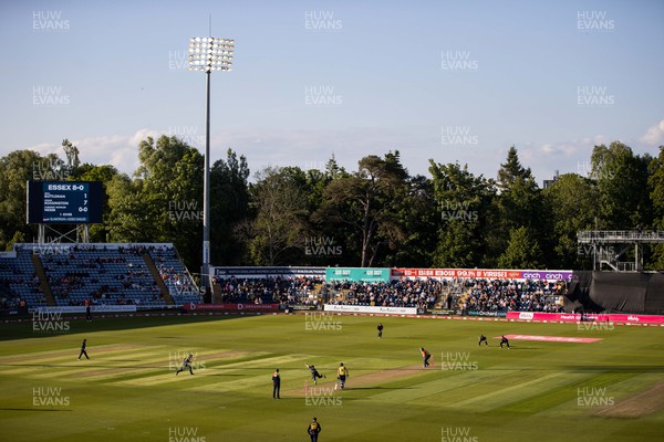 020622 - Glamorgan Cricket v Essex Eagles - Vitality T20 Blast - General View of Sophia Gardens 