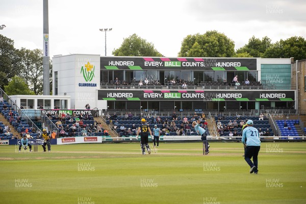 160821 - Glamorgan v Essex Eagles - Royal London One-Day Cup - Members Stand