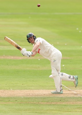 010725  Glamorgan v Gloucestershire, Rothesay County Championship Division 2 - Ben Kellaway of Glamorgan plays a shot