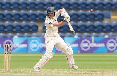 010725  Glamorgan v Gloucestershire, Rothesay County Championship Division 2 - Ben Kellaway of Glamorgan  plays a shot