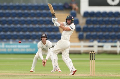 010725  Glamorgan v Gloucestershire, Rothesay County Championship Division 2 - Chris Cooke of Glamorgan  plays a shot
