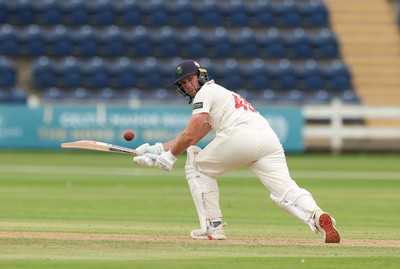 010725  Glamorgan v Gloucestershire, Rothesay County Championship Division 2 - Chris Cooke of Glamorgan plays a shot
