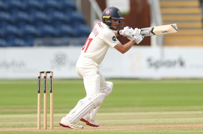 010725  Glamorgan v Gloucestershire, Rothesay County Championship Division 2 - Andy Gorvin of Glamorgan plays a shot