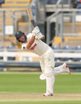 010725  Glamorgan v Gloucestershire, Rothesay County Championship Division 2 - Chris Cooke of Glamorgan  plays a shot
