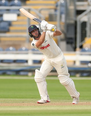 010725  Glamorgan v Gloucestershire, Rothesay County Championship Division 2 - Chris Cooke of Glamorgan  plays a shot
