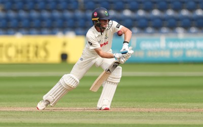 010725  Glamorgan v Gloucestershire, Rothesay County Championship Division 2 - Andy Gorvin of Glamorgan plays a shot