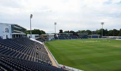 010725  Glamorgan v Gloucestershire, Rothesay County Championship Division 2 - A general view of Sophia Gardens during the final session of play