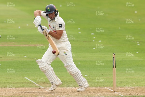 010725  Glamorgan v Gloucestershire, Rothesay County Championship Division 2 - Colin Ingram of Glamorgan plays a shot