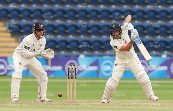 010725  Glamorgan v Gloucestershire, Rothesay County Championship Division 2 - Chris Cooke of Glamorgan  plays a shot