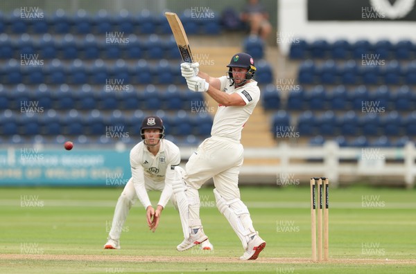 010725  Glamorgan v Gloucestershire, Rothesay County Championship Division 2 - Chris Cooke of Glamorgan  plays a shot