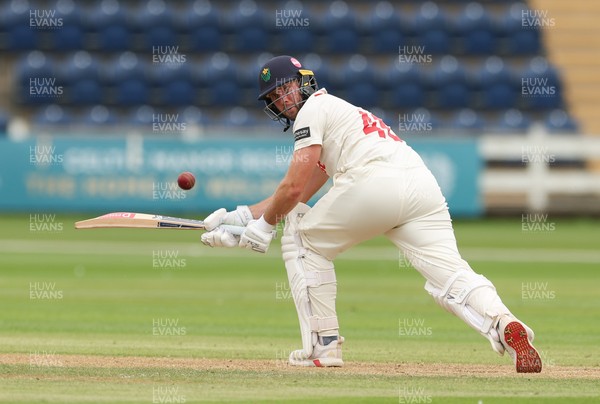 010725  Glamorgan v Gloucestershire, Rothesay County Championship Division 2 - Chris Cooke of Glamorgan  plays a shot