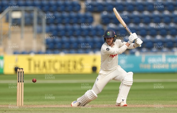 010725  Glamorgan v Gloucestershire, Rothesay County Championship Division 2 - James Harris of Glamorgan plays a shot