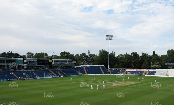 010725  Glamorgan v Gloucestershire, Rothesay County Championship Division 2 - A general view of Sophia Gardens during the final session of play