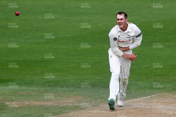 020725 - Glamorgan v Gloucestershire - Rothesay County Championship - Ben Kellaway of Glamorgan bowling