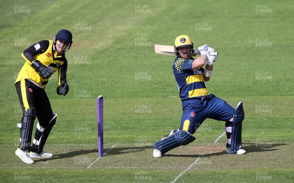 030418 - Glamorgan v Gloucestershire - Pre Season Friendly - David Lloyd of Glamorgan batting