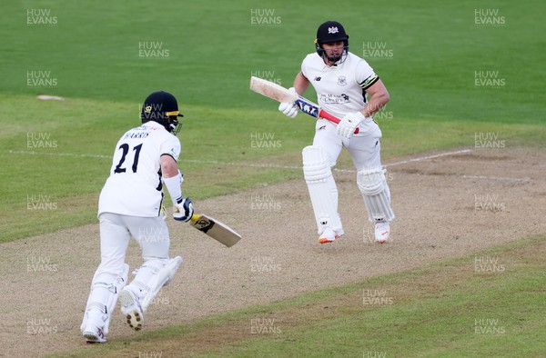 060423 - Glamorgan v Gloucestershire - LV= County Championship - Graeme van Buuren of Gloucestershire batting