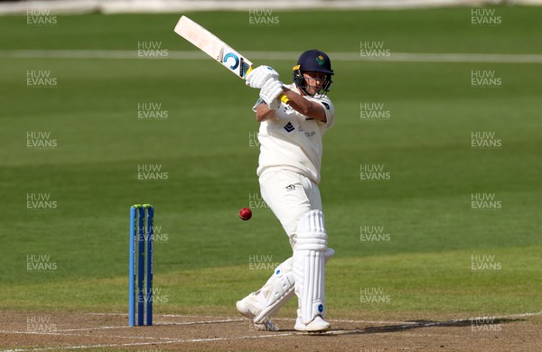 080423 - Glamorgan v Gloucestershire - LV= County Championship - Billy Root of Glamorgan batting