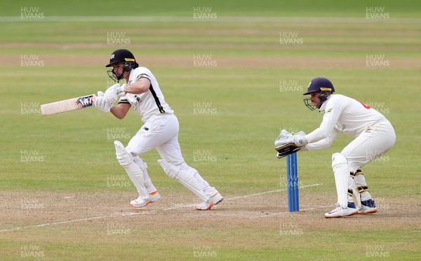 090423 - Glamorgan v Gloucestershire - LV= County Championship - Tom Price of Gloucestershire batting