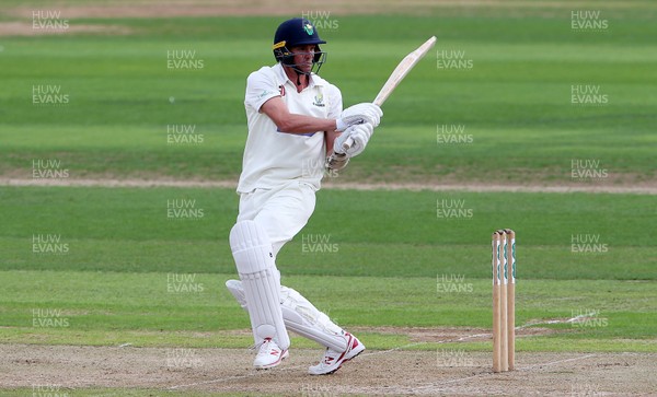 100918 - Glamorgan v Gloucestershire - Specsavers Championship Division Two - Michael Hogan of Glamorgan batting