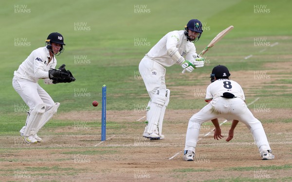 120921 - Glamorgan v Gloucestershire - LV= County Championship - Edward Byrom of Glamorgan batting