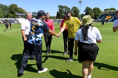 130725 - Glamorgan v Gloucestershire - T20, Vitality Blast - Coin Toss and Mascot