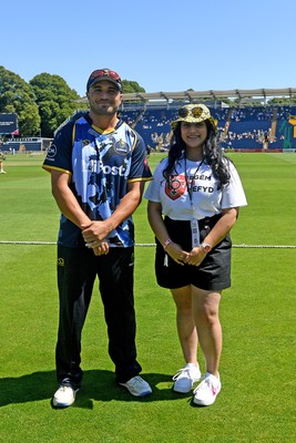 130725 - Glamorgan v Gloucestershire - T20, Vitality Blast - Coin Toss and Mascot