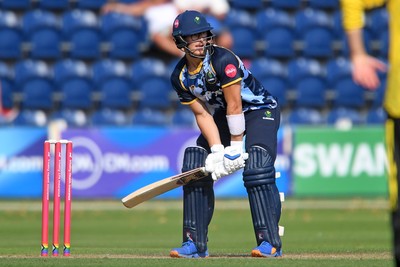 130725 - Glamorgan v Gloucestershire - T20, Vitality Blast - Asa Tribe of Glamorgan bowling
