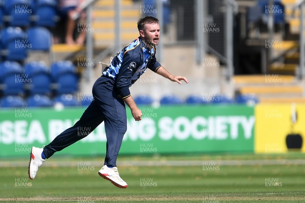 130725 - Glamorgan v Gloucestershire - T20, Vitality Blast - Mason Crane of Glamorgan bowling