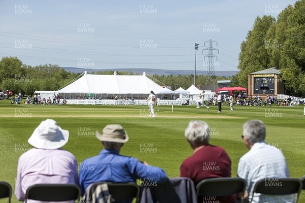 140519 - Glamorgan v Gloucestershire - Specsavers County Championship - Division Two - General View of Newport Cricket Club