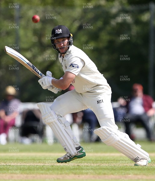140519 - Glamorgan v Gloucestershire - Specsavers County Championship - Division Two - James Bracey of Gloucestershire hits his century