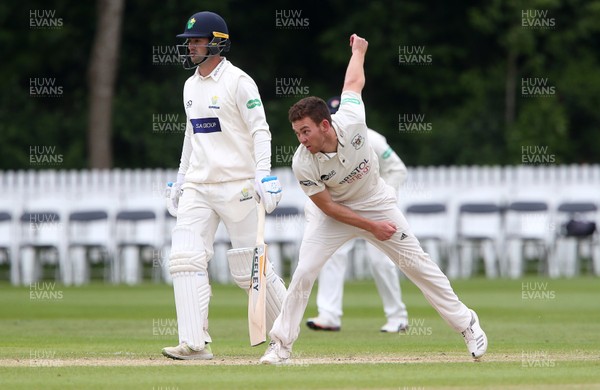 170519 - Glamorgan v Gloucestershire - Specsavers County Championship Division Two - Ryan Higgins of Gloucestershire bowling