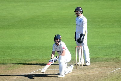 280924 - Glamorgan v Gloucestershire - County Championship - Chris Cooke of Glamorgan batting