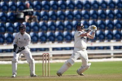 280924 - Glamorgan v Gloucestershire - County Championship - Sam Northeast of Glamorgan batting