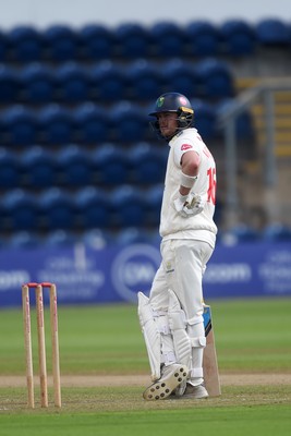 280924 - Glamorgan v Gloucestershire - County Championship - Sam Northeast of Glamorgan hits 1000 for the season