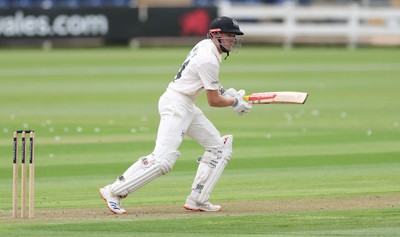 290625  Glamorgan v Gloucestershire, Rothesay County Championship Division 2 - Joe Phillips of Gloucestershire plays a shot