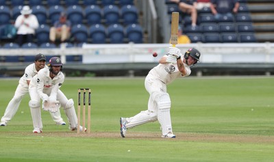 290625  Glamorgan v Gloucestershire, Rothesay County Championship Division 2 - Miles Hammond of Gloucestershire plays a shot