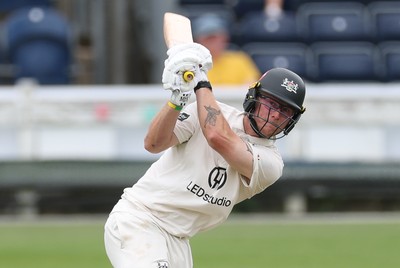 290625  Glamorgan v Gloucestershire, Rothesay County Championship Division 2 - Miles Hammond of Gloucestershire plays a shot