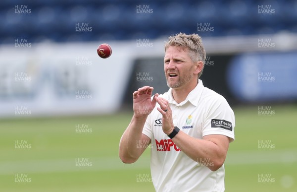 290625  Glamorgan v Gloucestershire, Rothesay County Championship Division 2 - Timm van der Gugten of Glamorgan