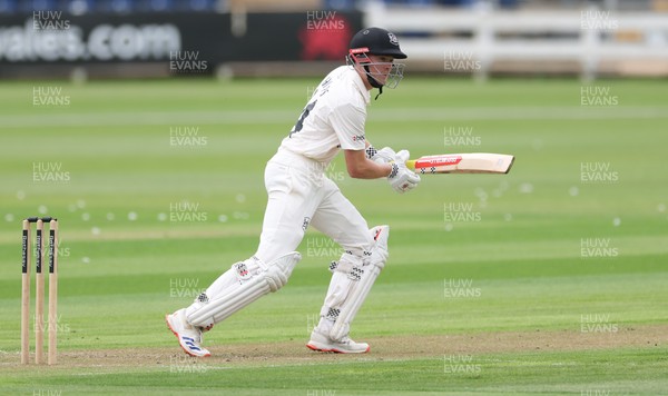 290625  Glamorgan v Gloucestershire, Rothesay County Championship Division 2 - Joe Phillips of Gloucestershire plays a shot