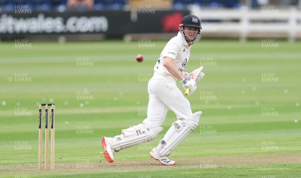290625  Glamorgan v Gloucestershire, Rothesay County Championship Division 2 - Joe Phillips of Gloucestershire plays a shot