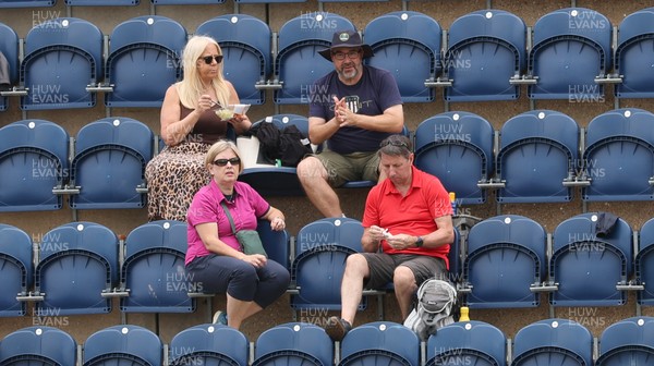 290625  Glamorgan v Gloucestershire, Rothesay County Championship Division 2 - Faces in the Glamorgan crowd