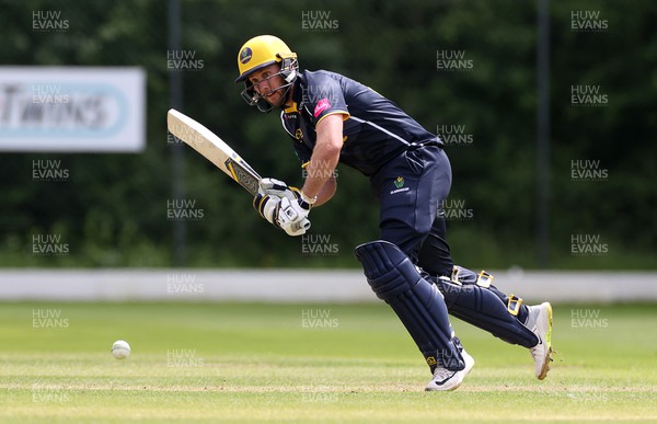 240522 - Glamorgan v Gloucestershire 2nds - Chris Cooke of Glamorgan batting