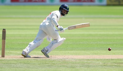 300625  Glamorgan v Gloucestershire, Rothesay County Championship Division 2 - Zain ul Hassan of Glamorgan plays a shot