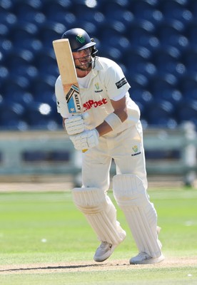 300625  Glamorgan v Gloucestershire, Rothesay County Championship Division 2 - Sam Northeast of Glamorgan plays a shot