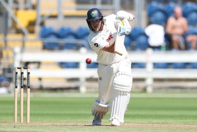 300625  Glamorgan v Gloucestershire, Rothesay County Championship Division 2 - Sam Northeast of Glamorgan plays a shot