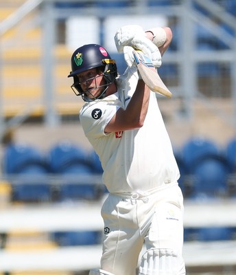 300625  Glamorgan v Gloucestershire, Rothesay County Championship Division 2 - Sam Northeast of Glamorgan  plays a shot