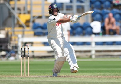 300625  Glamorgan v Gloucestershire, Rothesay County Championship Division 2 - Sam Northeast of Glamorgan  plays a shot